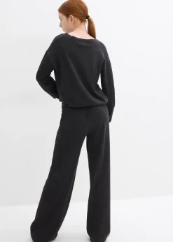 Enfant bonprix Vêtements Enfant|Filles 9-16 Ans·Pulls & Sweats|Pull et pantalon en fine maille (ens. 2 pces), viscose majoritaire