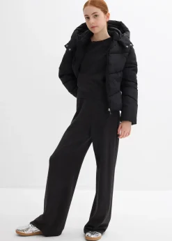 Enfant bonprix Vêtements Enfant|Filles 9-16 Ans·Pulls & Sweats|Pull et pantalon en fine maille (ens. 2 pces), viscose majoritaire