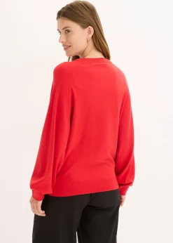 Femme bonprix Maille|Pulls & Gilets|Pull fluide en fine maille de viscose mélangée