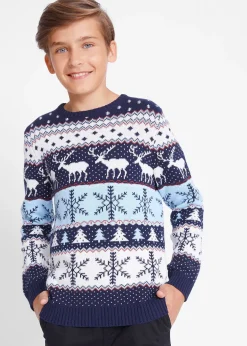 Enfant bonprix Vêtements Enfant|Garçons 9-16 Ans·Pulls & Sweats|Pull garçon avec rennes
