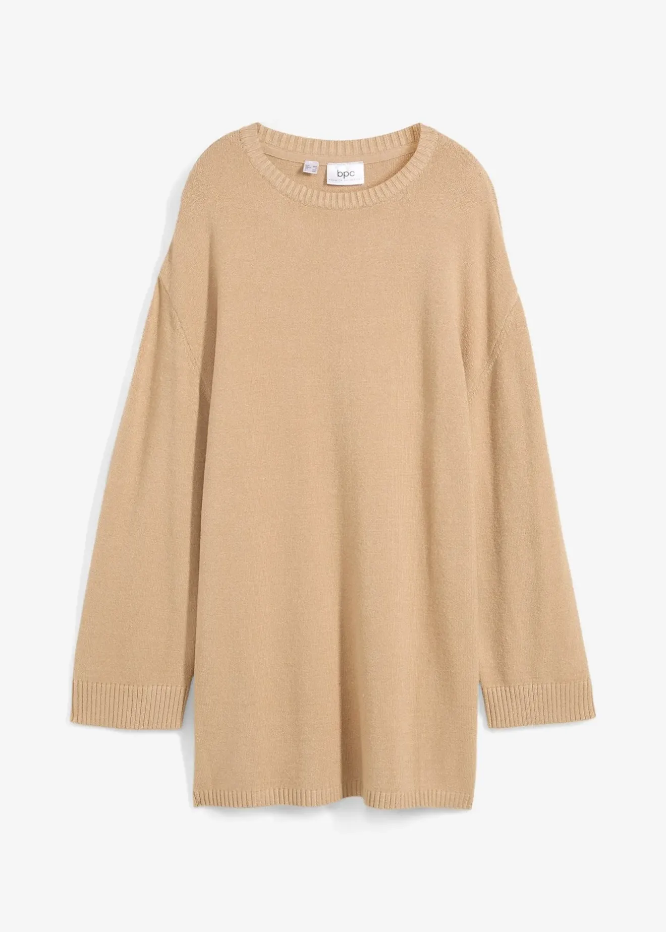 Femme bonprix Maille|Pulls & Gilets|Pull long en fine maille fendu sur les côtés