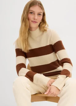 Femme bonprix Maille|Basiques|Pull long en maille