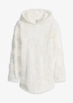 Femme bonprix Homewear|Lingerie Nuit|Pull long oversize à motif cœurs