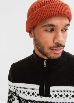 bonprix Pull norvégien à col camionneur|Homme Pulls & Gilets