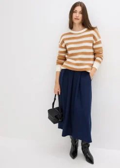 Femme bonprix Maille|Pulls & Gilets|Pull oversize 100% coton