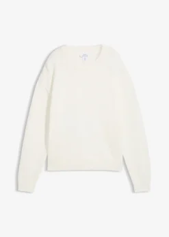 Femme bonprix Maille|Basiques|Pull oversize 100% coton