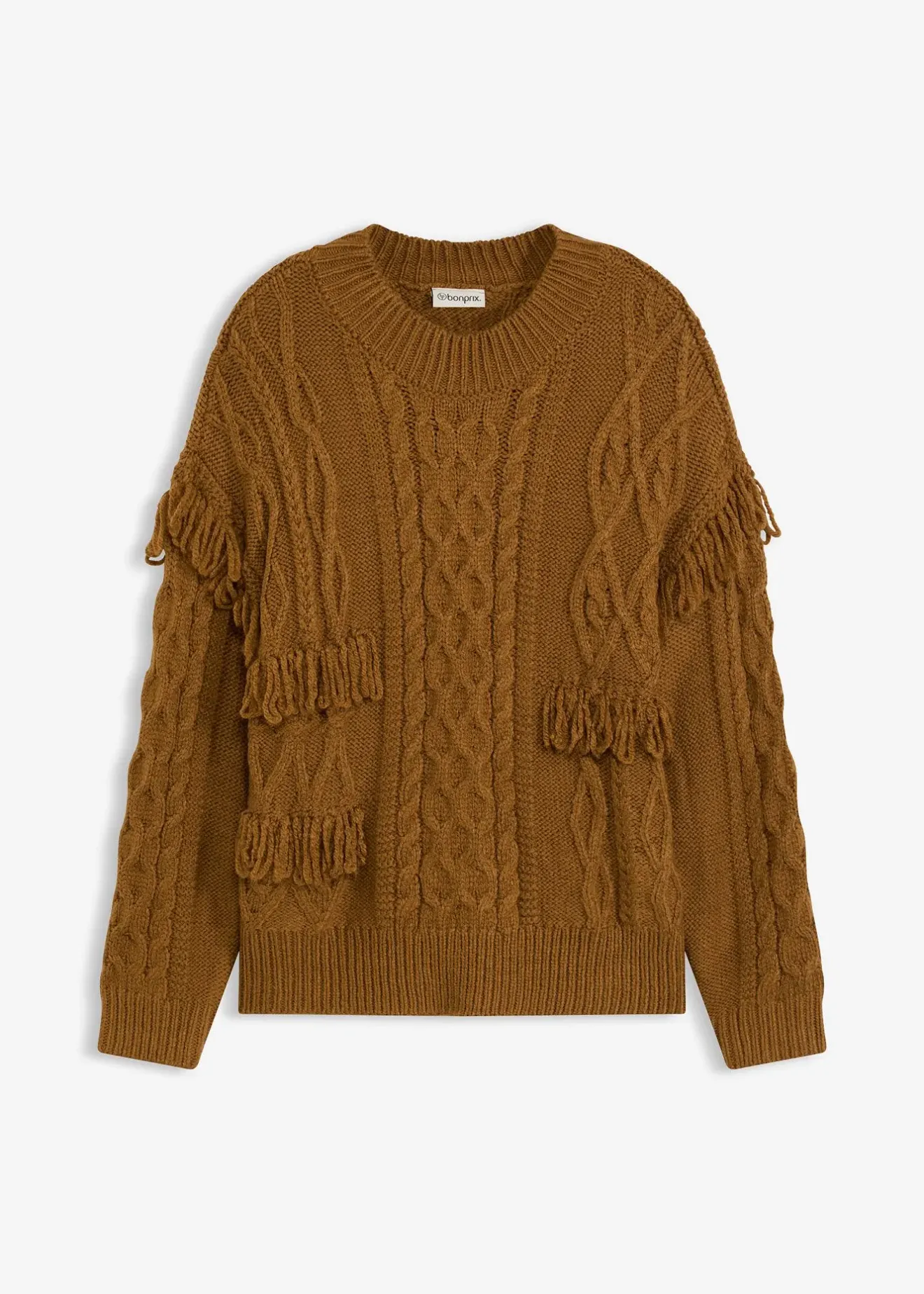 Femme bonprix Maille|Pulls & Gilets|Pull oversize à franges