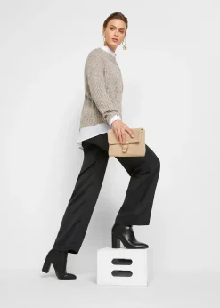 Femme bonprix Maille|Pulls & Gilets|Pull oversize à torsades