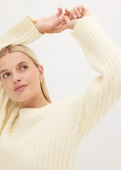 Femme bonprix Maille|Pulls & Gilets|Pull oversize côtelé