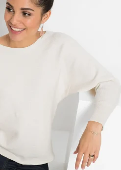 Femme bonprix Maille|Pulls & Gilets|Pull oversize côtelé