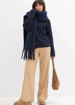 Femme bonprix Maille|Pulls & Gilets|Pull oversize côtelé