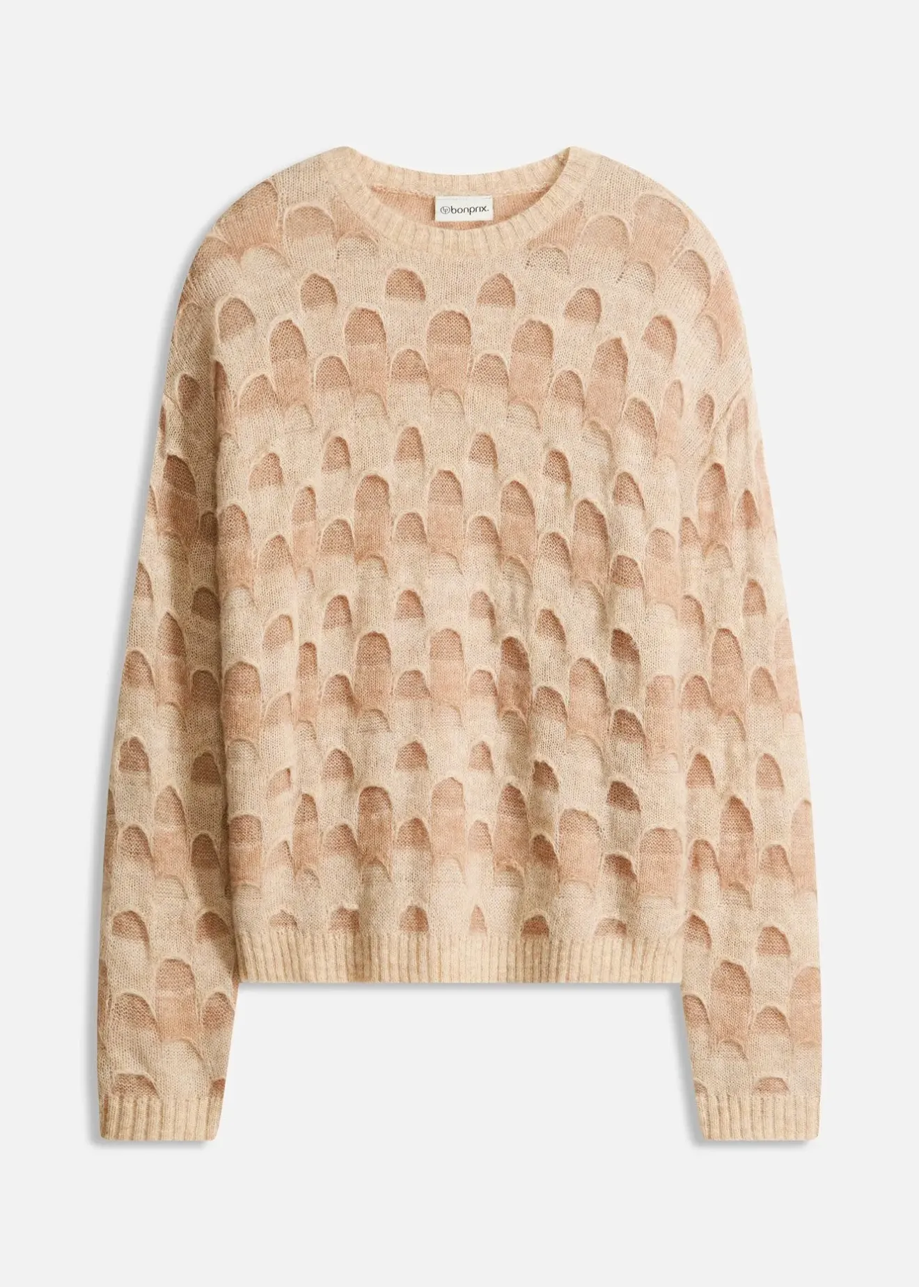 Femme bonprix Maille|Pulls & Gilets|Pull oversize en doux mélange laine et alpaga