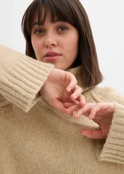 Femme bonprix Maille|Pulls & Gilets|Pull oversize en grosse maille