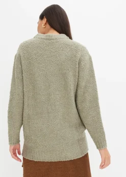 bonprix Pull oversize en maille bouclette|Femme Maille|Pulls & Gilets