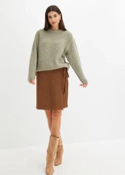 bonprix Pull oversize en maille bouclette|Femme Maille|Pulls & Gilets