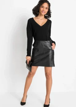 Femme bonprix Maille|Pulls & Gilets|Pull oversize en viscose mélangée