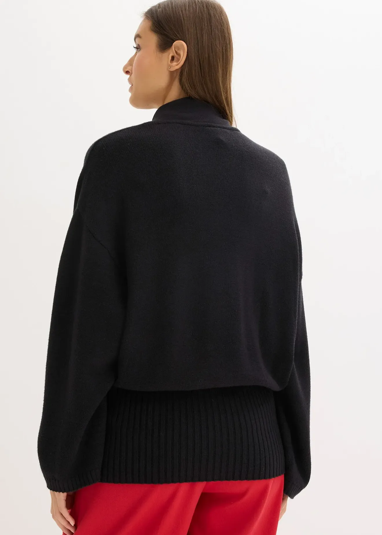 Femme bonprix Maille|Pulls & Gilets|Pull oversize et doux en viscose majoritaire