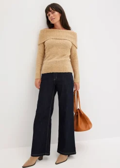 Femme bonprix Pulls & Gilets|Pull épaules dénudées