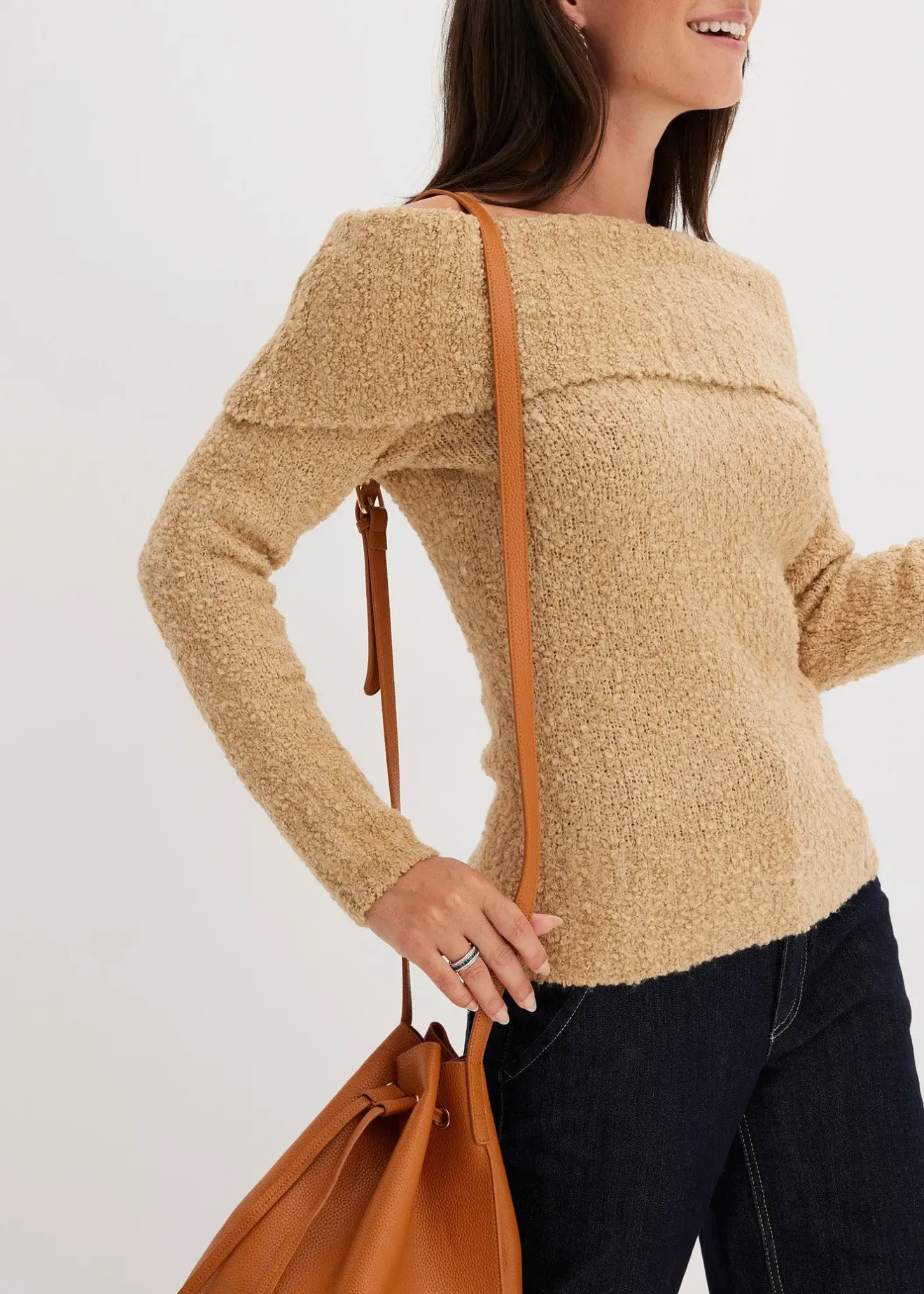 Femme bonprix Pulls & Gilets|Pull épaules dénudées