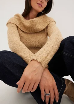 Femme bonprix Pulls & Gilets|Pull épaules dénudées