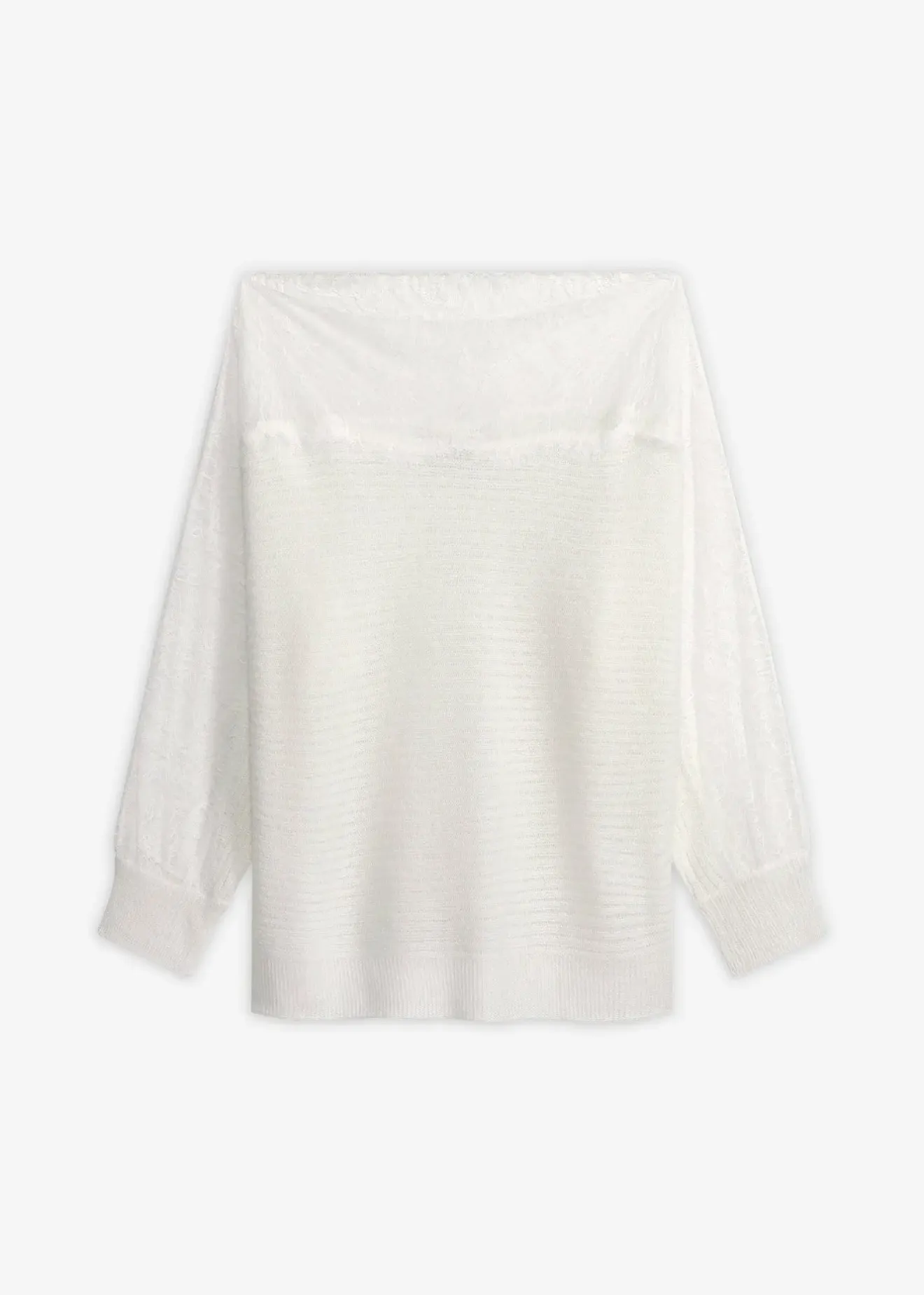 Femme bonprix Pulls & Gilets|Pull épaules nues avec dentelle