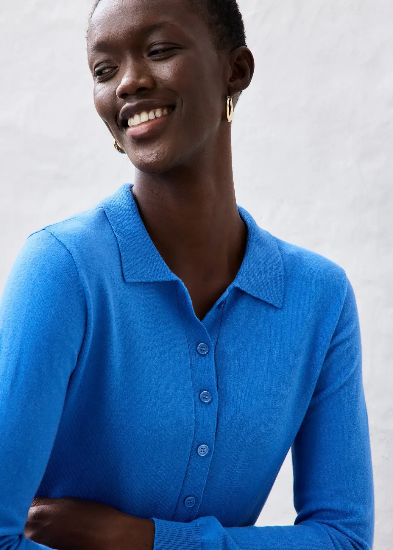 bonprix Pull polo|Femme Maille|Premium