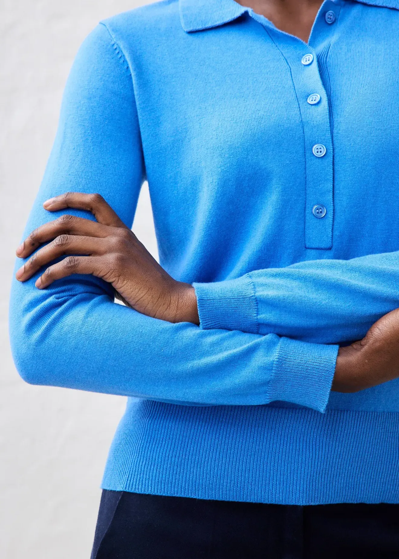 bonprix Pull polo|Femme Maille|Premium