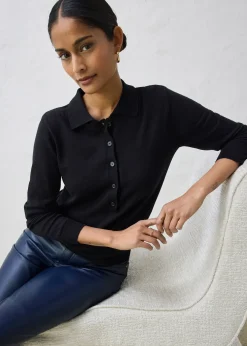 Femme bonprix Maille|Premium|Pull polo