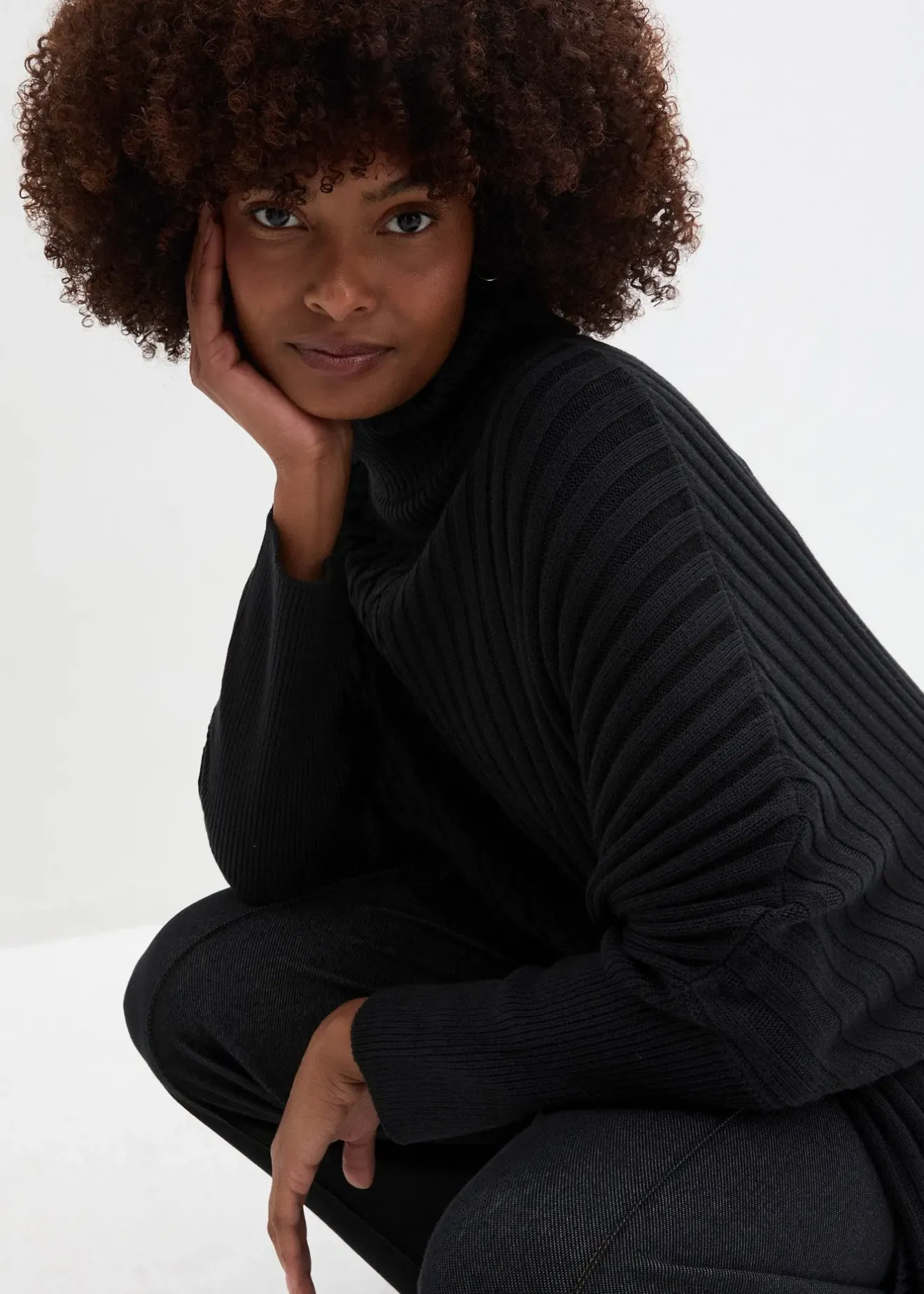 Femme bonprix Maille|Pulls & Gilets|Pull poncho oversize