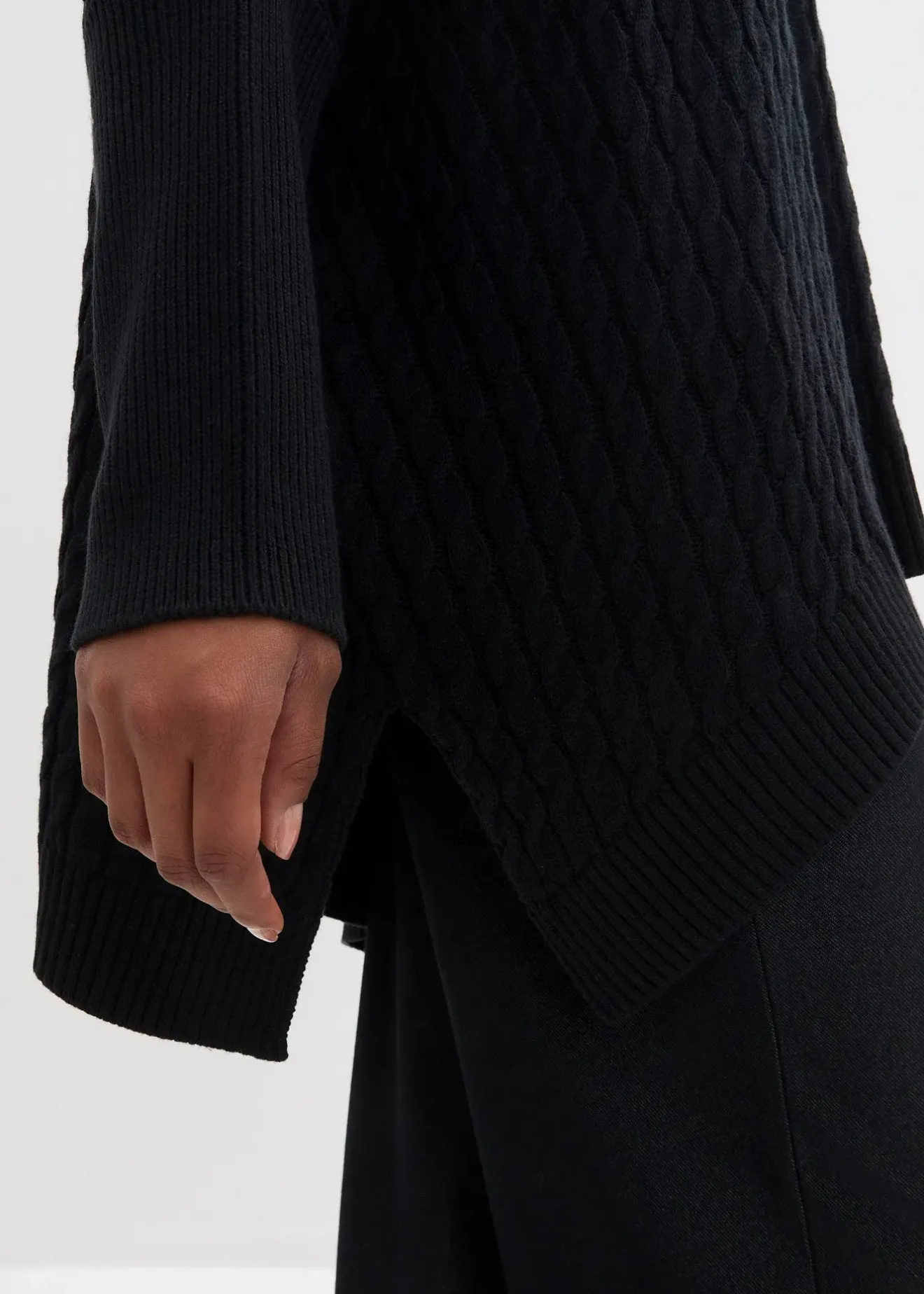 Femme bonprix Maille|Pulls & Gilets|Pull poncho oversize