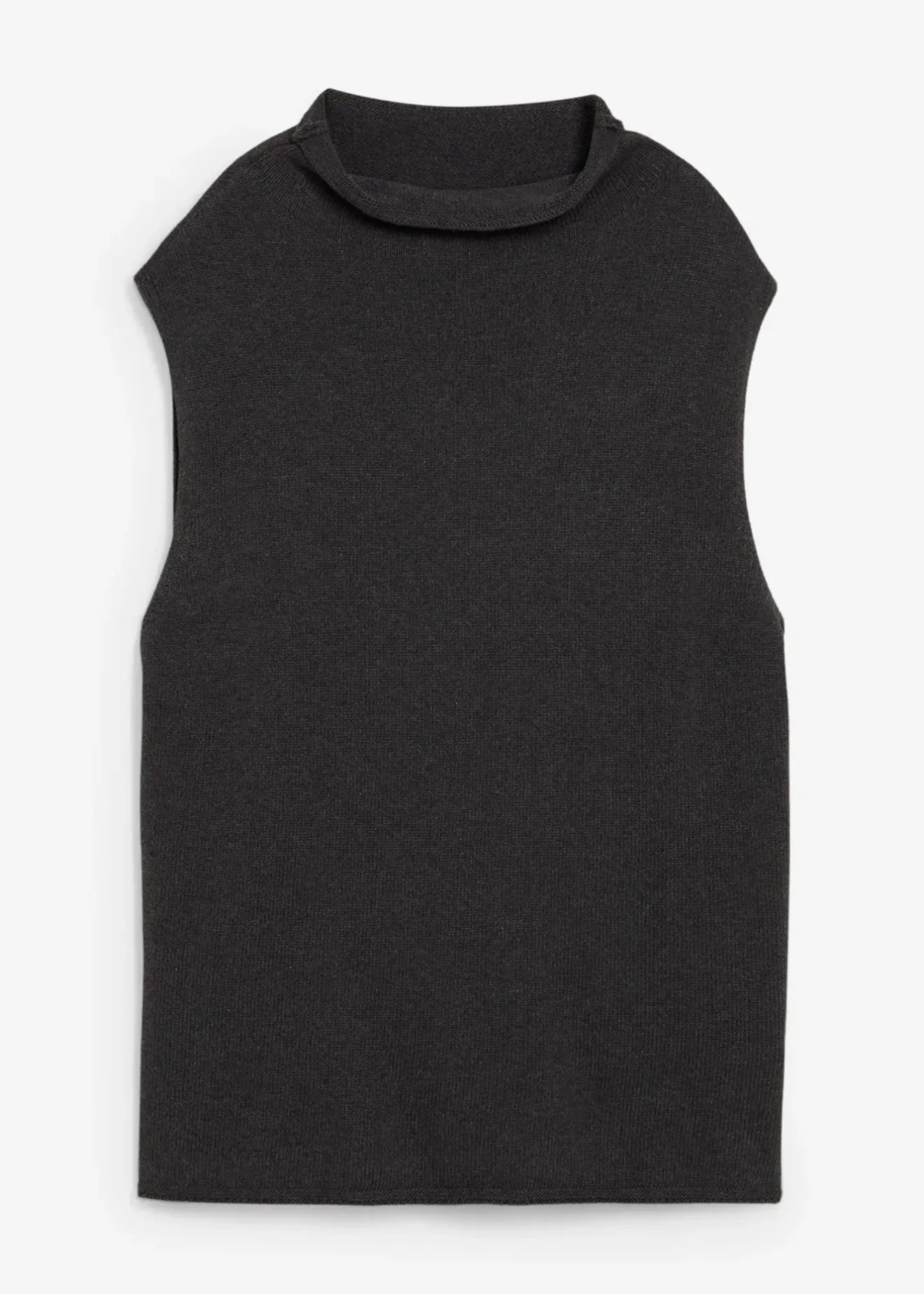 bonprix Pull sans manches 100% coton|Femme Maille|Pulls & Gilets