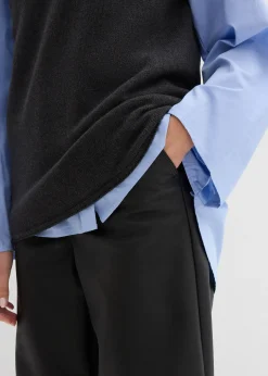 bonprix Pull sans manches 100% coton|Femme Maille|Pulls & Gilets