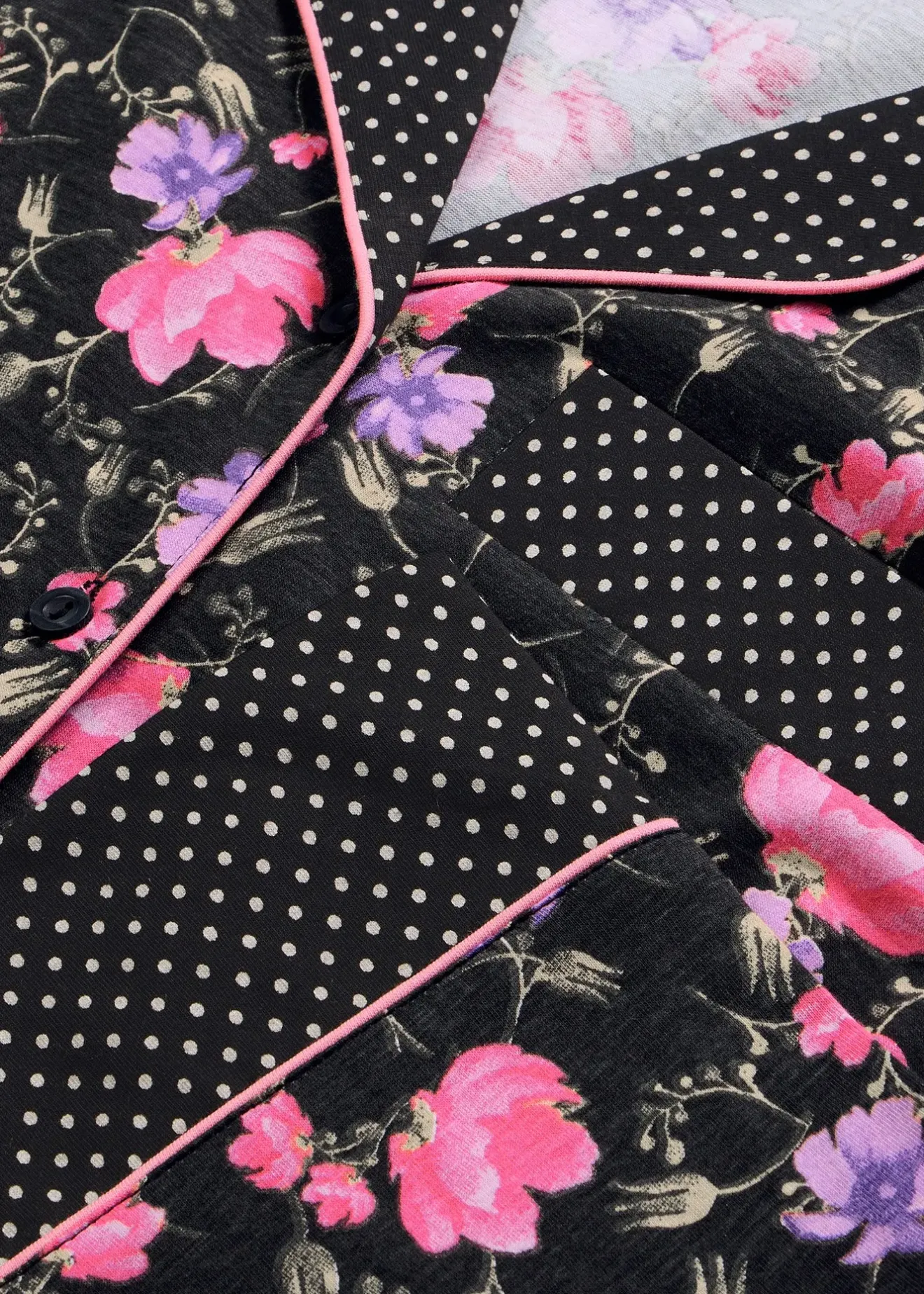 bonprix Pyjama 100% coton|Femme Lingerie Nuit