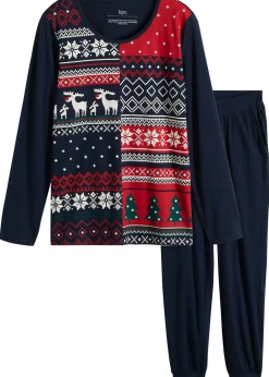 bonprix Pyjama 100% coton|Femme Lingerie Nuit