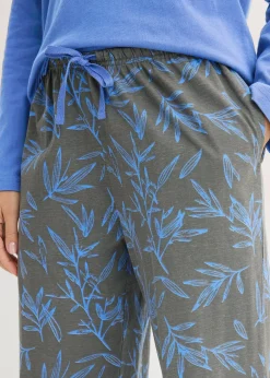 Femme bonprix Lingerie Nuit|Pyjama 100% coton (2 bas et 1 haut)