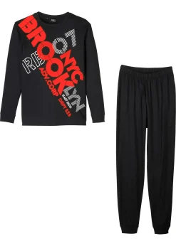 Enfant bonprix Vêtements Enfant|Garçons·Pyjamas|Pyjama 100% coton (ens. 2 pces)