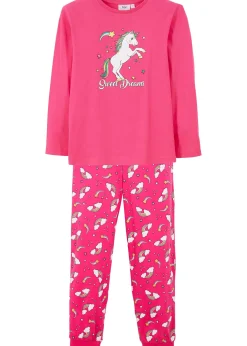bonprix Pyjama 100% coton (ens. 2 pces)|Enfant Vêtements Enfant|Filles·Pyjamas & Chemises De Nuit