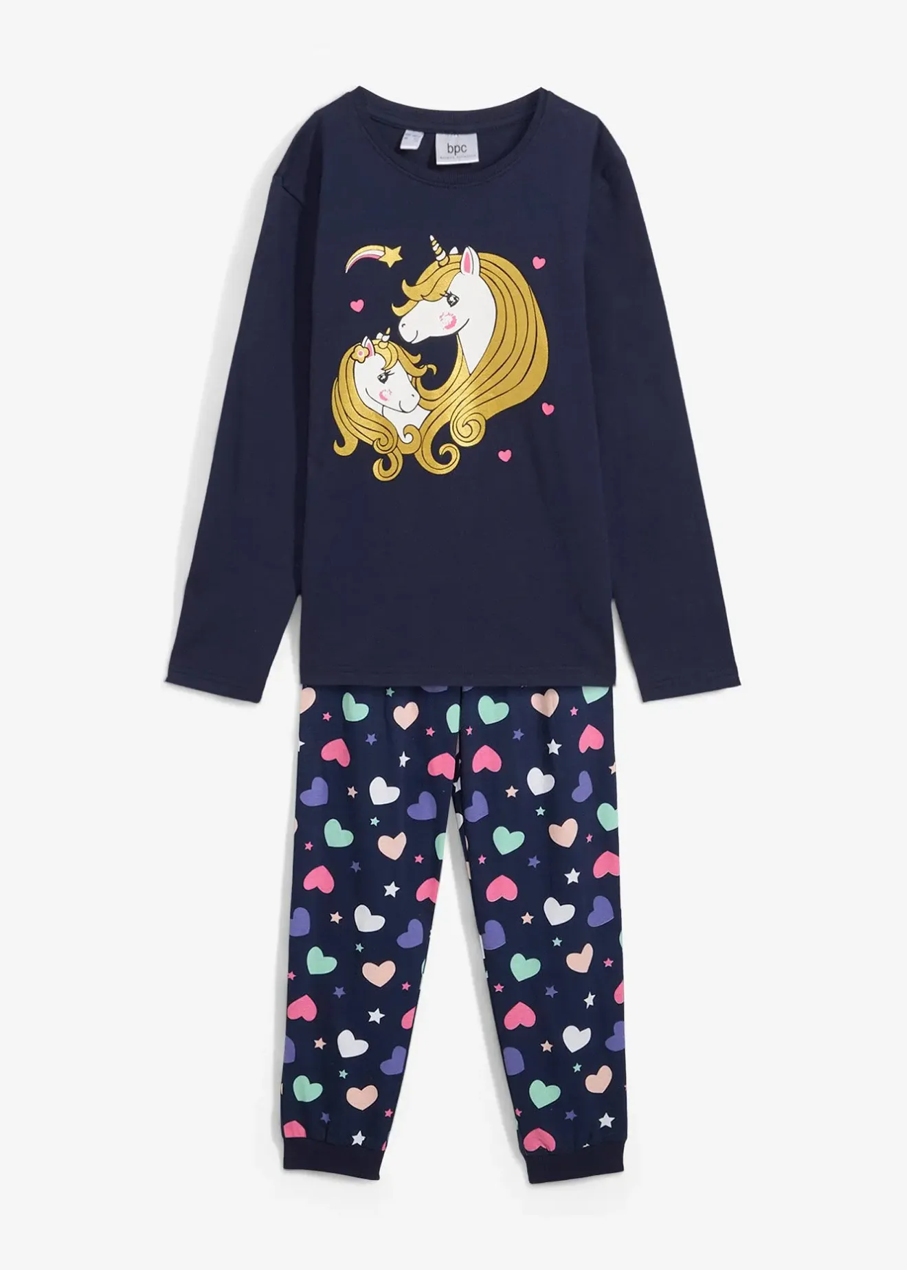 Enfant bonprix Filles·Pyjamas & Chemises De Nuit|Vêtements Enfant|Pyjama 100% coton (ens. 2 pces)
