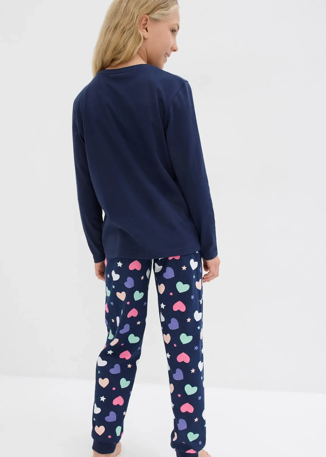Enfant bonprix Filles·Pyjamas & Chemises De Nuit|Vêtements Enfant|Pyjama 100% coton (ens. 2 pces)