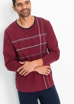 bonprix Pyjama à manches longues|Homme Pyjamas|Sous-Vêtements