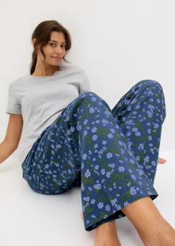 Femme bonprix Lingerie Nuit|Pyjama avec T-shirt manches courtes slim