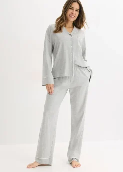 Femme bonprix Lingerie Nuit|Pyjama boutonné