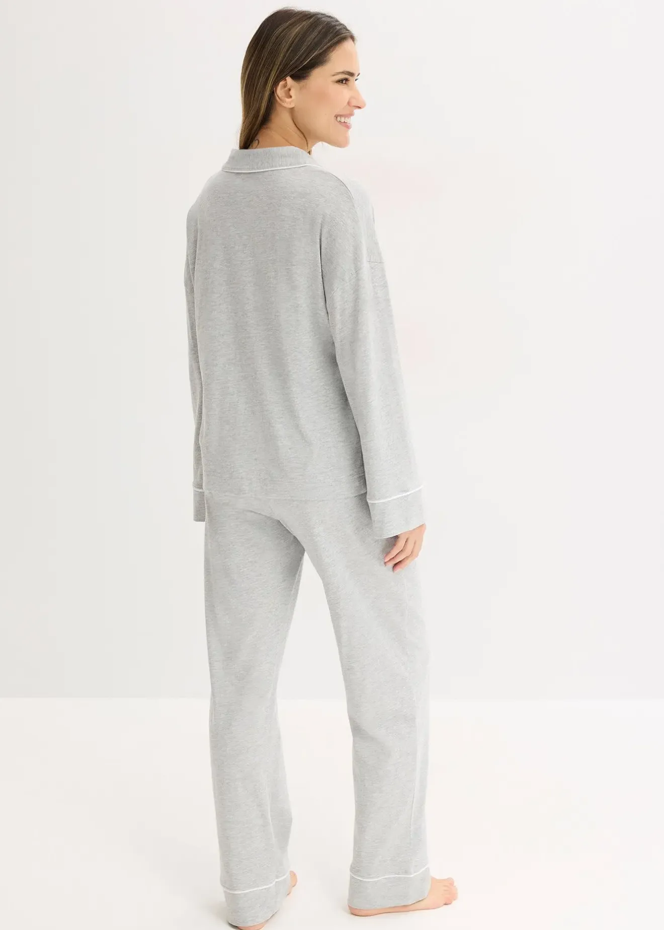 Femme bonprix Lingerie Nuit|Pyjama boutonné