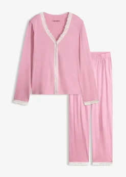 Femme bonprix Lingerie Nuit|Pyjama boutonné