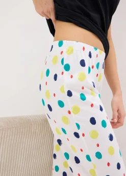 Femme bonprix Lingerie Nuit|Pyjama corsaire 100% coton