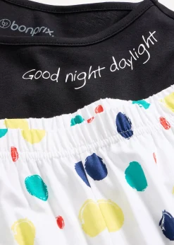 Femme bonprix Lingerie Nuit|Pyjama corsaire 100% coton