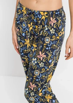 bonprix Pyjama corsaire à manches courtes 100% coton|Femme Lingerie Nuit