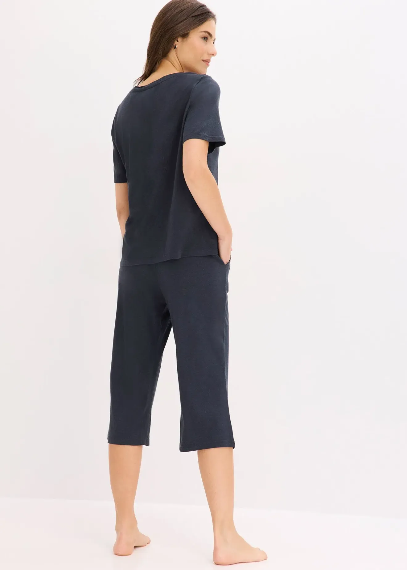 Femme bonprix Basiques|Lingerie Nuit|Pyjama corsaire doux