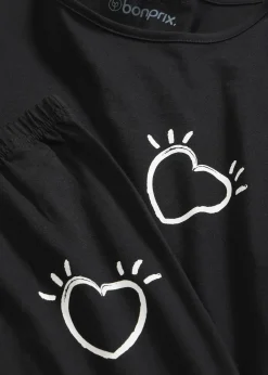 Femme bonprix Lingerie Nuit|Pyjama en coton doux