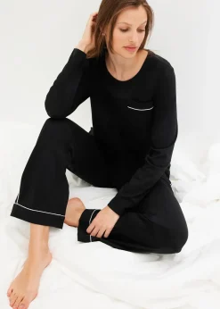 Femme bonprix Basiques|Lingerie Nuit|Pyjama en coton doux